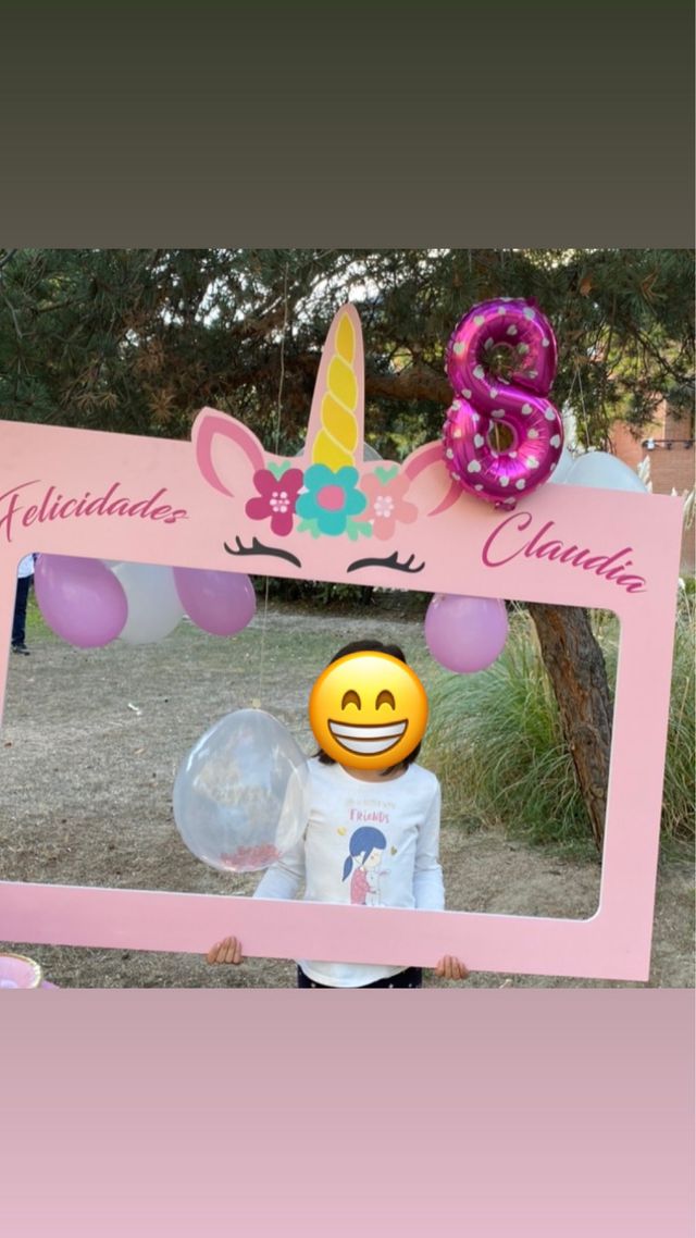 Photocall comunion cumpleaños celebracion fiesta