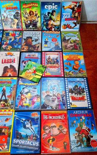 Lot of 31 Children's DVDs – Learning & Fun! 🔝