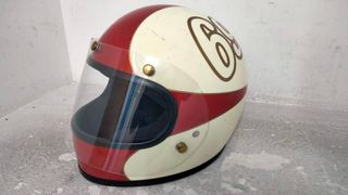 Casco retro integral 