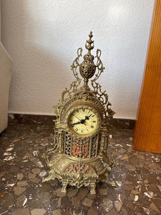 Reloj antiguo bronce