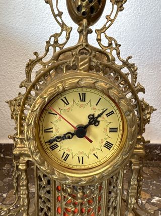 Reloj antiguo bronce