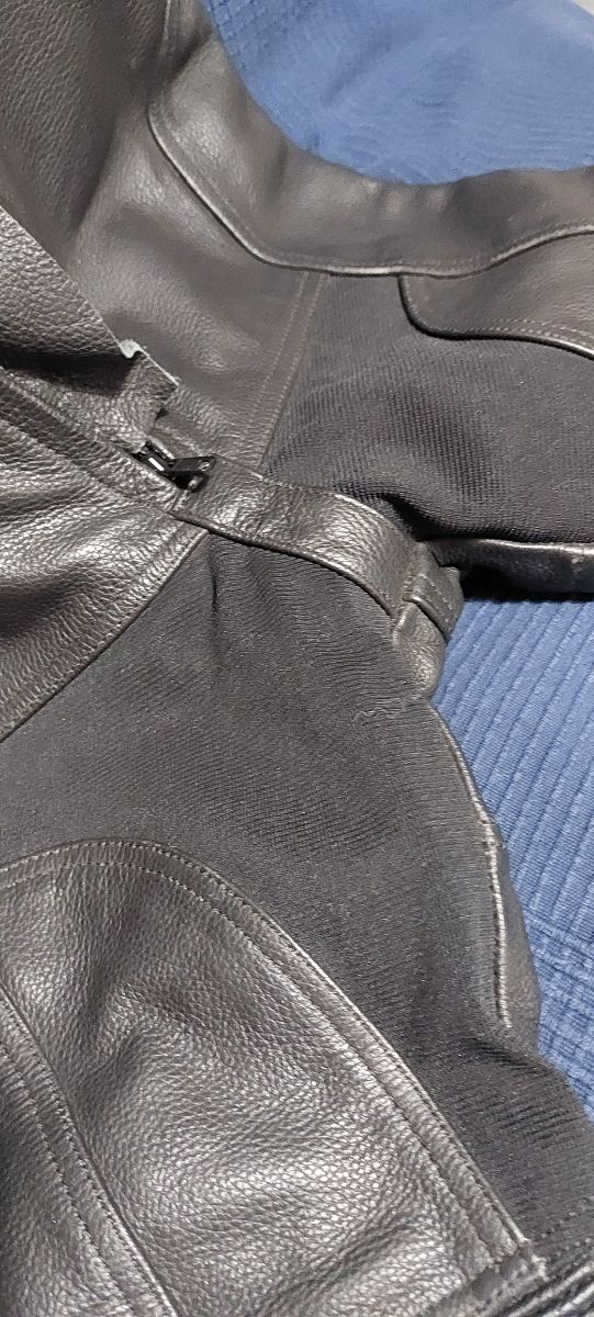 Pantalones cuero moto