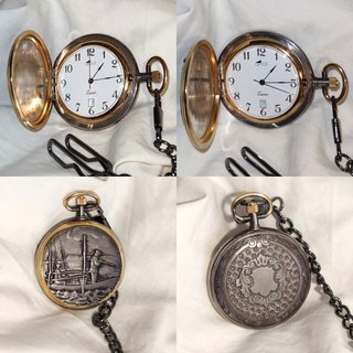 Reloj bolsillo Lotus Quartz primeros modelos 80s