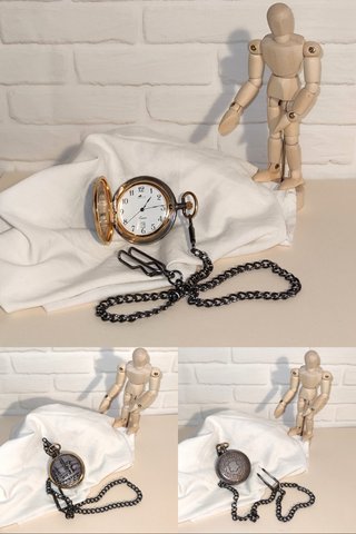 Reloj bolsillo Lotus Quartz primeros modelos 80s