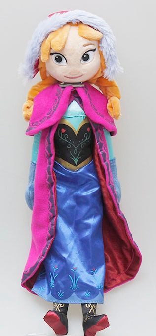 Bambola di peluche Disney Frozen Anna 50 cm