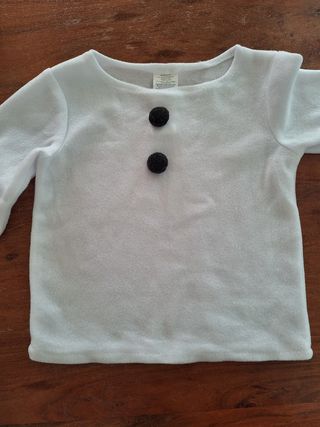 Disfraz muñeco de nieve