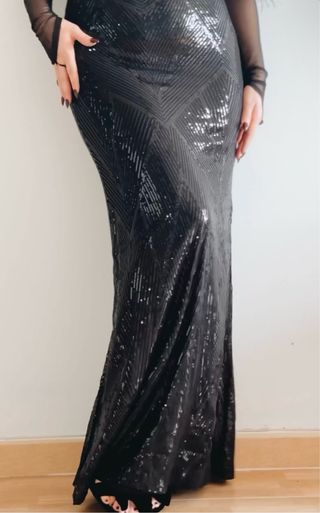 Vestido de fiesta negro Babeyond