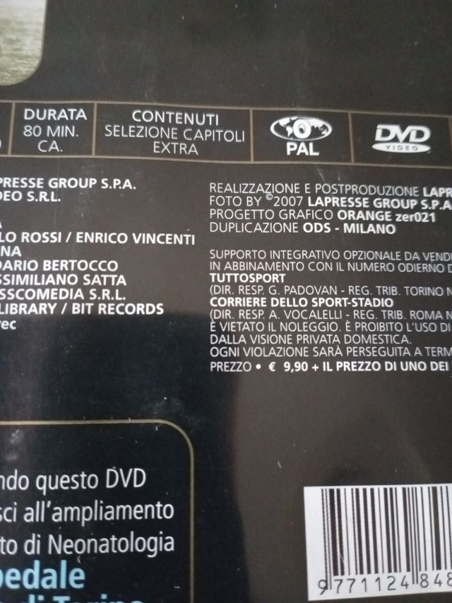 DVD Juventus Del Piero 