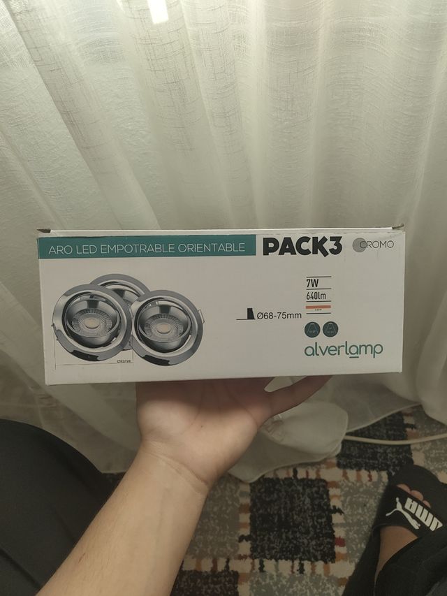 Anello LED «ALVERLAMP» REGOLABILE