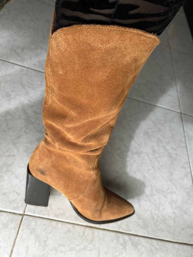 Botas cano alto Mango