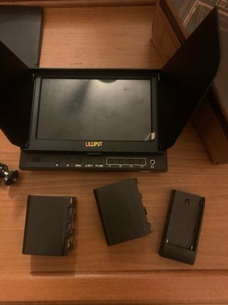 Monitor de rodaje cinematográfico