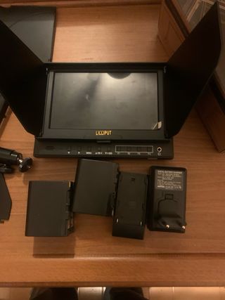 Monitor de rodaje cinematográfico