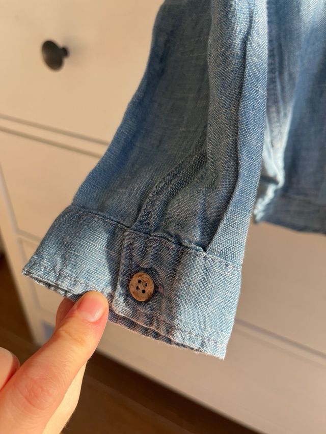 Camisa manga larga 5 años zara