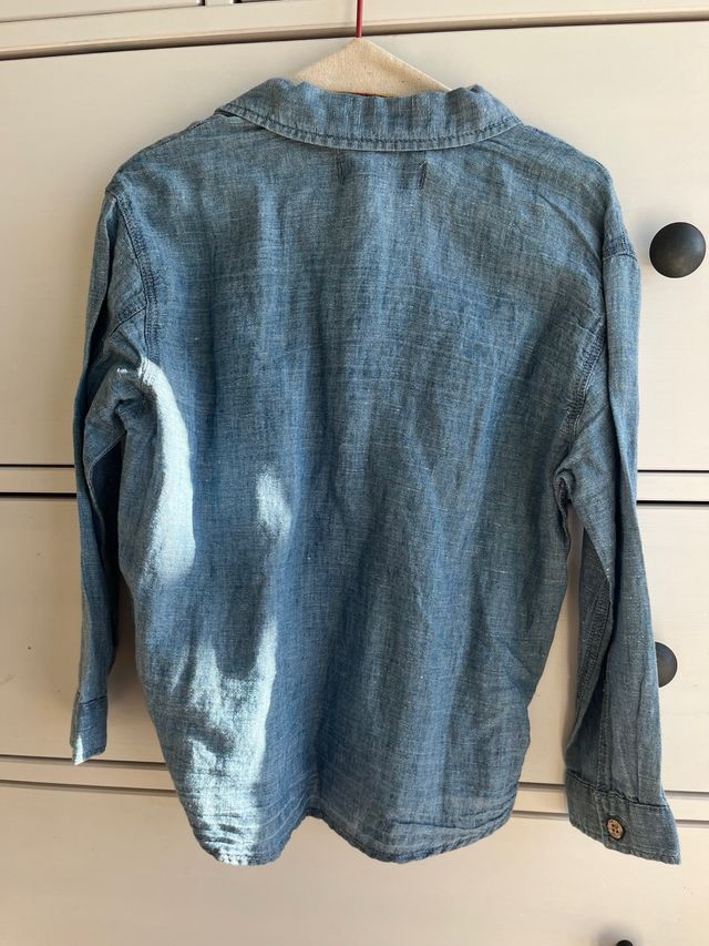 Camisa manga larga 5 años zara