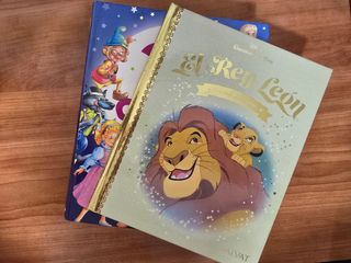 2 LIBROS: 25 CUENTOS CLASICOS + EL REY L