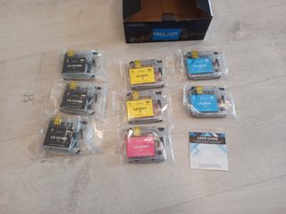Pack tintas impresora LC 223 : BK, Y, M, C