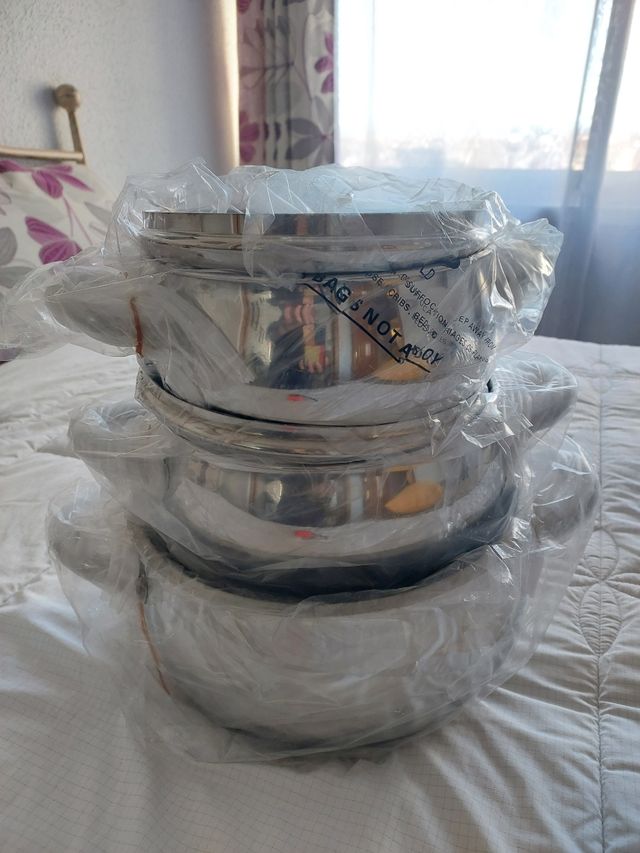 CONJUNTO 3 OLLAS ACERO INOX rcj