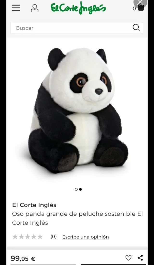 Peluche Oso Panda