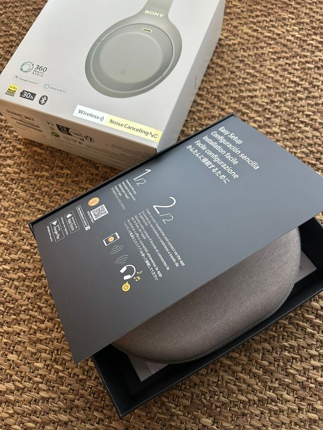 CASCOS SONY WH-1000XMH4 PLATEADO