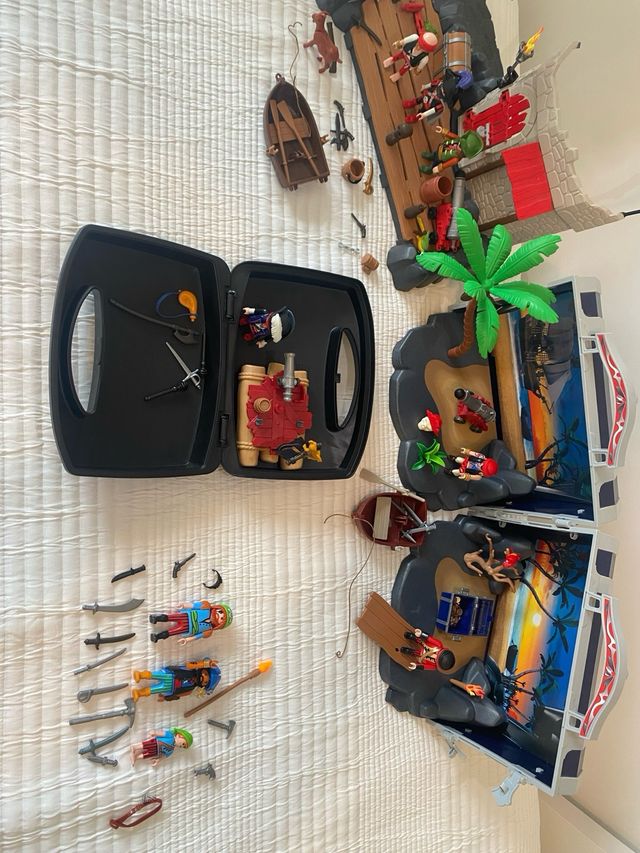 Lote Playmobil piratas