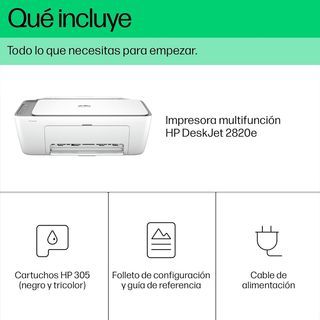 HP DeskJet 2820e Impresora Multifunción Wifi