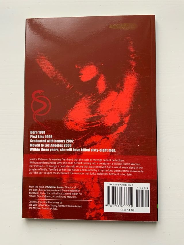 Snake Woman - 2 TPB en inglés - serie completa.