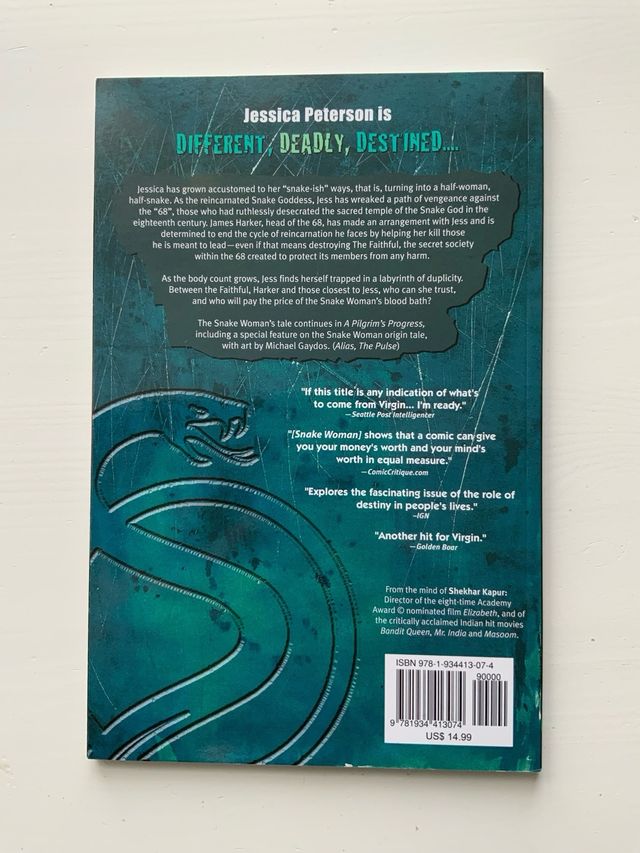 Snake Woman - 2 TPB en inglés - serie completa.