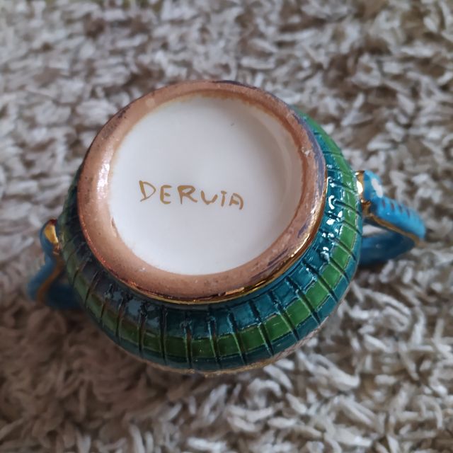 Set Tazzine con piatto Deruta