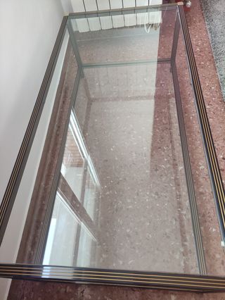 Mesa de Cristal Años 80