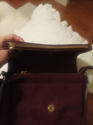 Bolso burdeos 