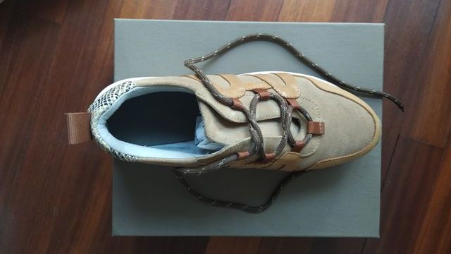 Sneakers marrones mujer