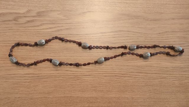 Collar semillas 45cms largo 