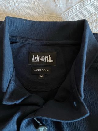 Polo azul marino hombre. Ashworth. Con etiquetas.