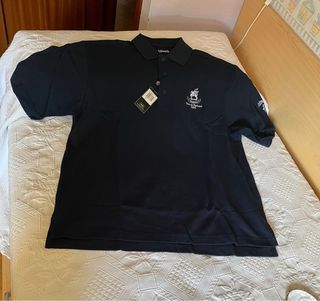 Polo azul marino hombre. Ashworth. Con etiquetas.