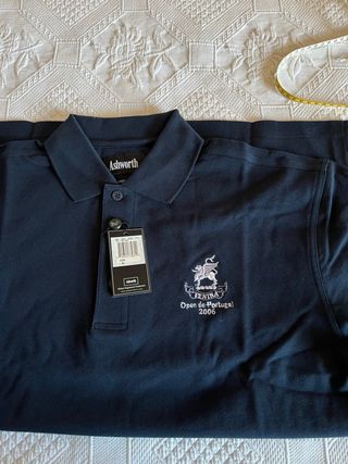 Polo azul marino hombre. Ashworth. Con etiquetas.