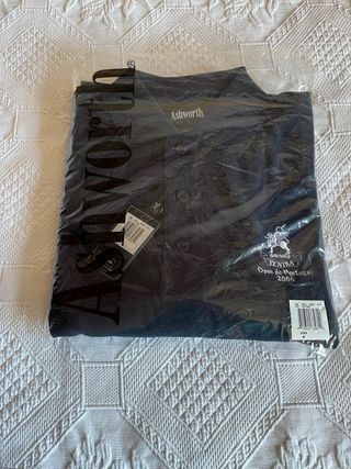 Polo azul marino hombre. Ashworth. Con etiquetas.