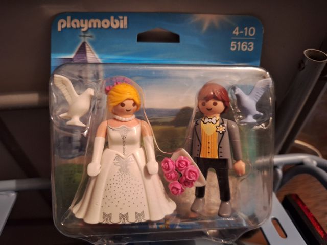 Playmobil Nuevo Pack novio y novia 5163