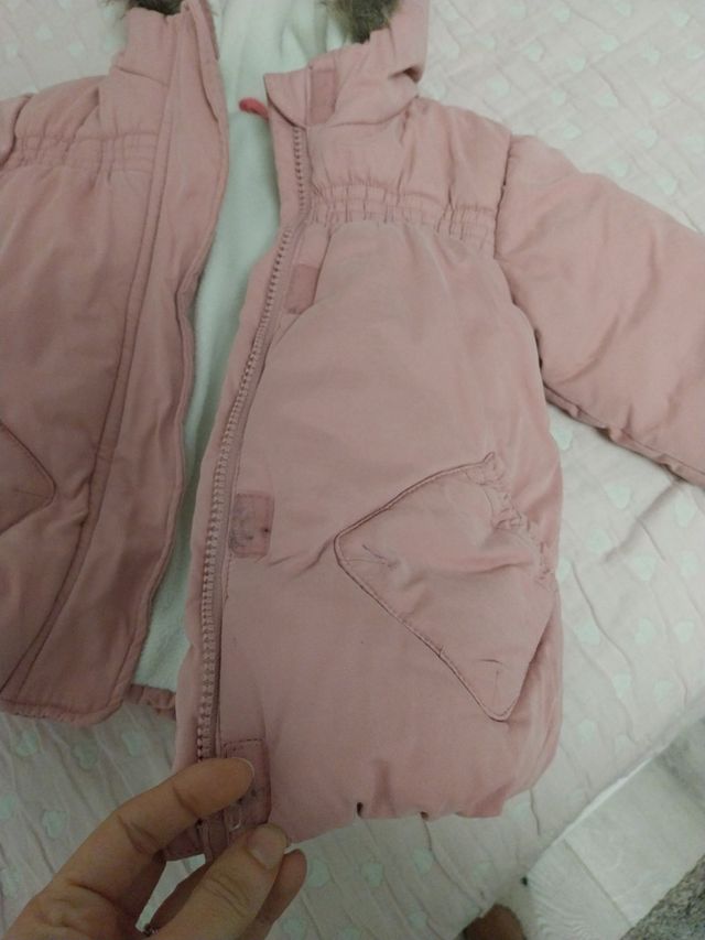 Cazadora con polar niña T.12 /18 m.