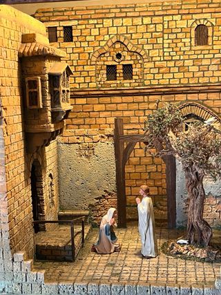 Belen. Diorama de corcho. Se vende sin figuras