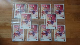 NUEVO Final Fantasy Postales Cartulinas Sobres 