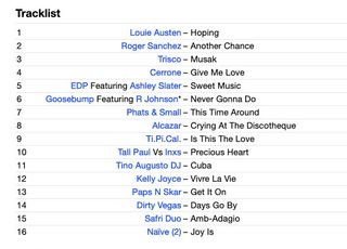 CD Beach Plugging sucessos 2001 june