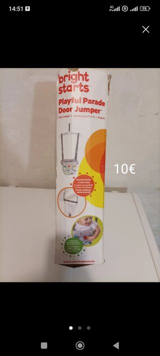 Saltador colgate para bebé