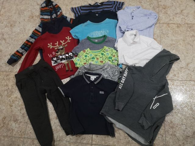 Lote de ropas niño 4-5 anos, 104-110cm