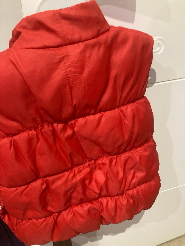 Chaleco niño 3 años. Con forro polar