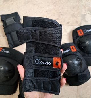 Set rodilleras, muñequeras y coderas Oxelo