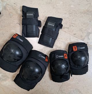 Set rodilleras, muñequeras y coderas Oxelo