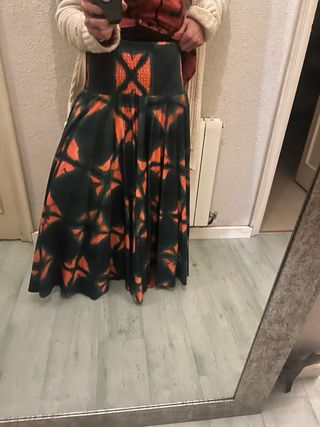 Falda larga Stella Jean 
