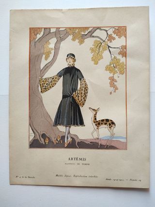 GEORGES BARBIER, LITOGRAFÍA