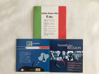 Cds Sucessos Itália, França e Belgica