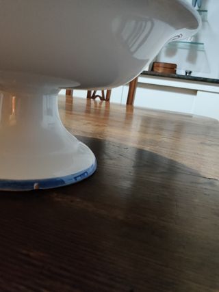 Centrotavola artigianale con alzata